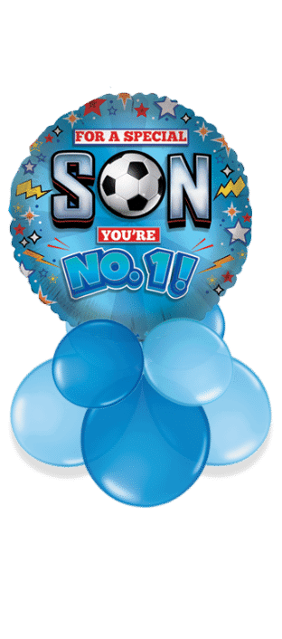 For a Special Son You're No 1 Balloon