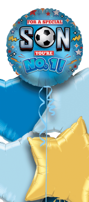 For a Special Son You're No 1 Balloon