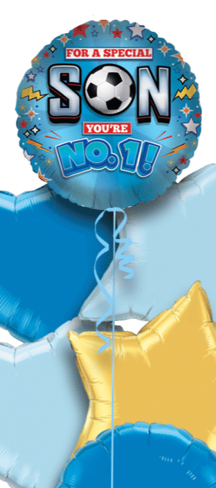 For a Special Son You're No 1 Balloon