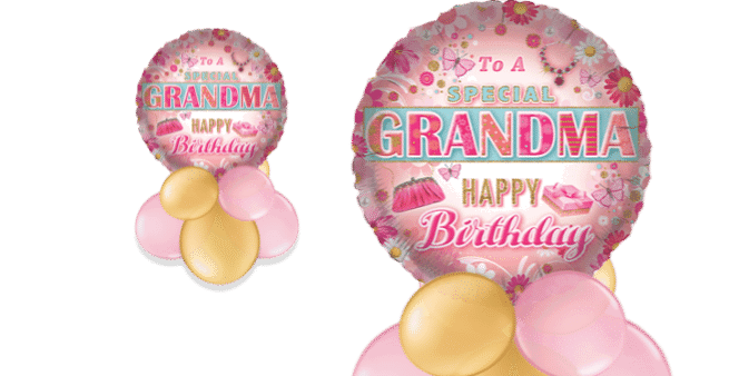 Happy Birthday to a Special Grandma  Balloon