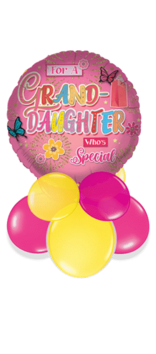 For a Grand-Daughter who's Special Balloon