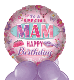 Happy Birthday to a Special Mam Balloon