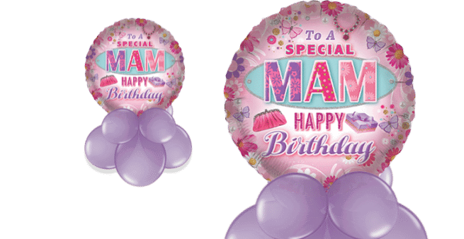 Happy Birthday to a Special Mam Balloon