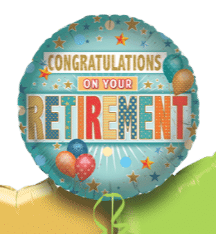 Congratulations on your Retirement Balloon