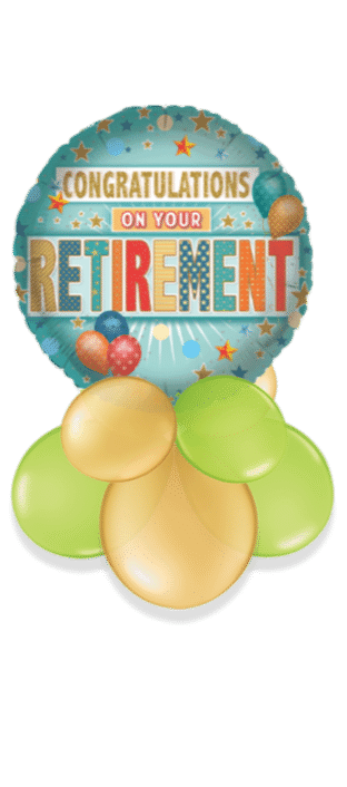 Congratulations on your Retirement Balloon