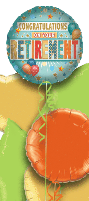Congratulations on your Retirement Balloon