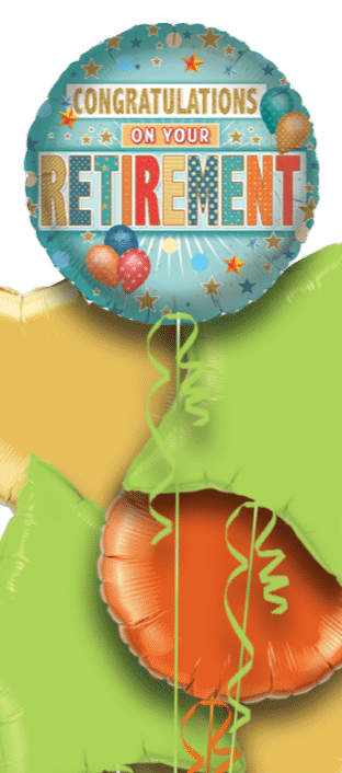 Congratulations on your Retirement Balloon