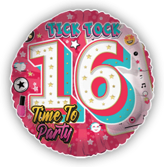 16th Tick Tock Time To Party