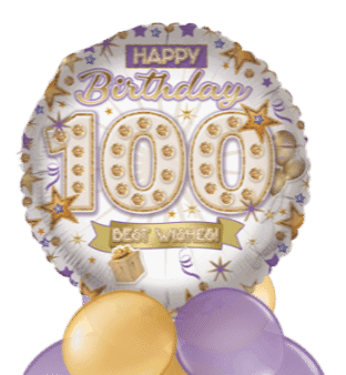 Happy 100th Birthday Balloon