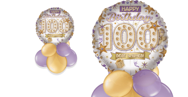 Happy 100th Birthday Balloon