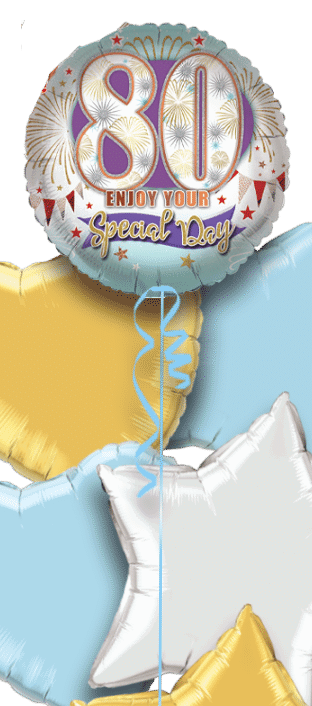 80th Enjoy Your Special Day Balloon