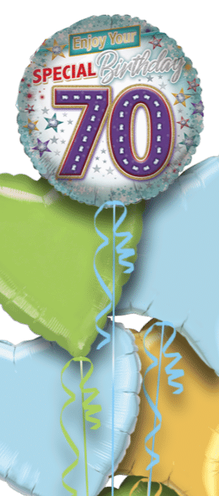 Enjoy Your Special 70th Birthday Balloon