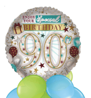 Enjoy Your Special 90th Birthday Balloon