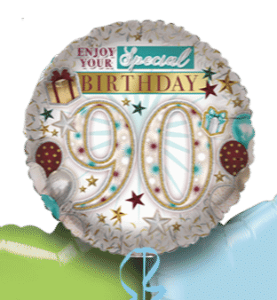 Enjoy Your Special 90th Birthday Balloon