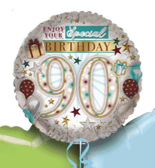 Enjoy Your Special 90th Birthday Balloon