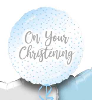 On Your Christening Boy Balloon