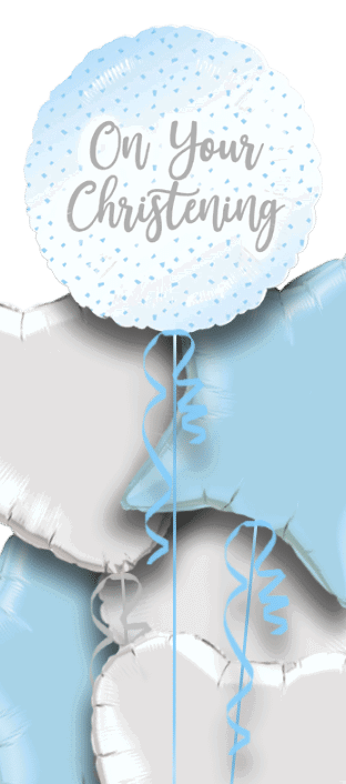 On Your Christening Boy Balloon