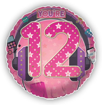 Your're 12 Today Pink Beats