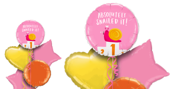 Absolutely Snailed It Balloon