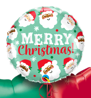 Christmas Santas Balloon