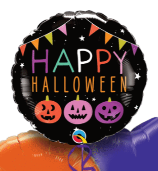 Triple Pumpkin Halloween Balloon