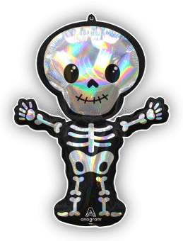 Iridescent Skeleton