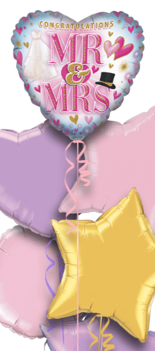 Congratulations Mr and Mrs Balloon