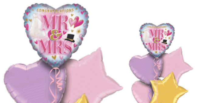 Congratulations Mr and Mrs Balloon