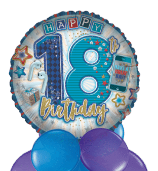 Happy 18th Birthday Balloon