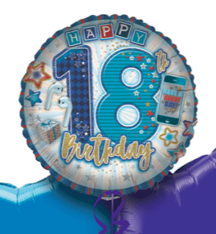 Happy 18th Birthday Balloon