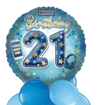 Happy 21st Birthday Balloon