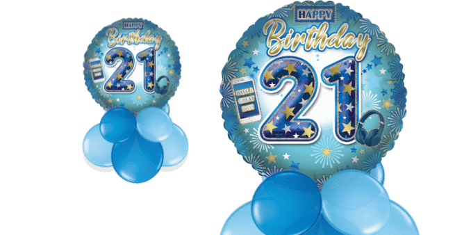 Happy 21st Birthday Balloon