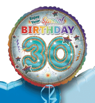Enjoy Your 30th Birthday Balloon