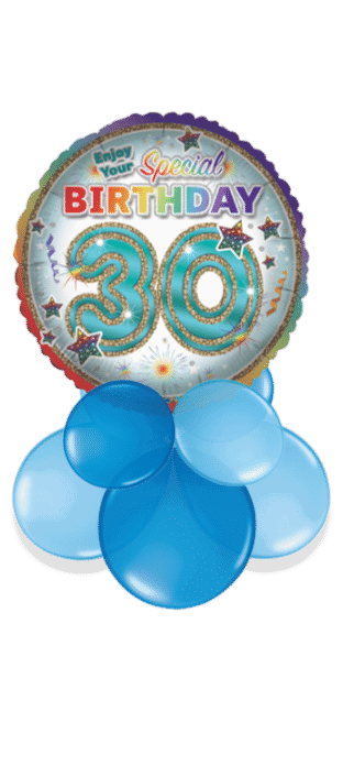 Enjoy Your 30th Birthday Balloon