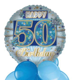 Happy 50th Birthday Balloon