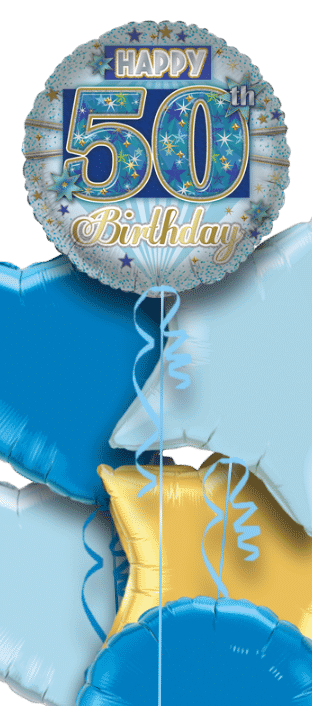 Happy 50th Birthday Balloon