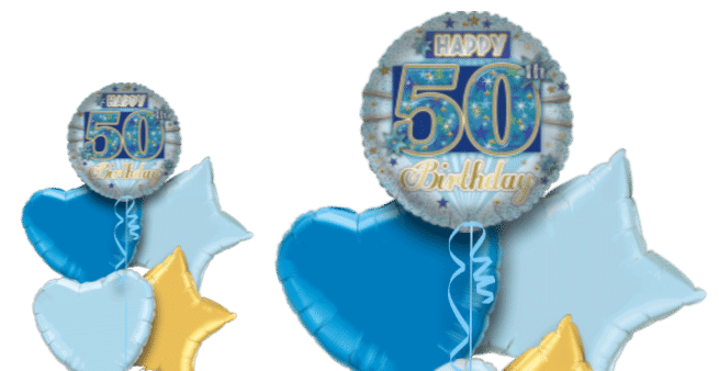 Happy 50th Birthday Balloon