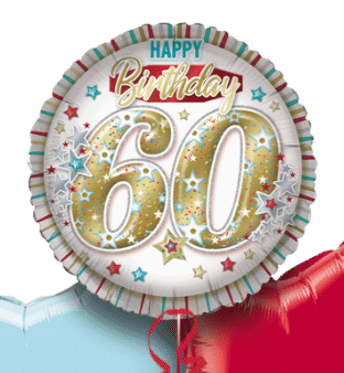 Happy 60th Birthday Balloon
