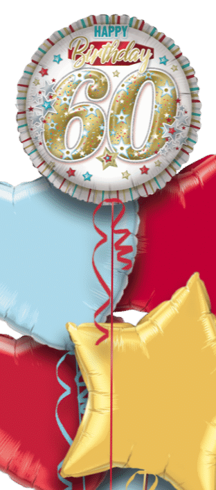 Happy 60th Birthday Balloon