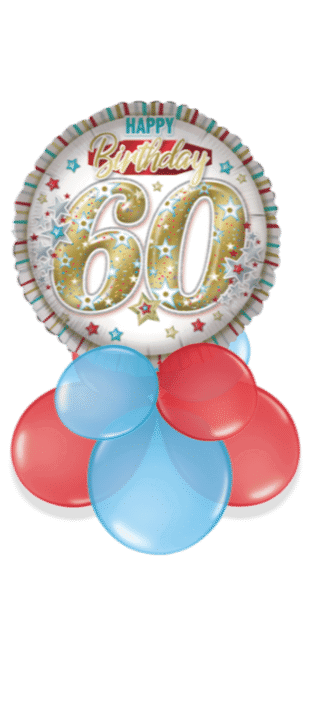 Happy 60th Birthday Balloon