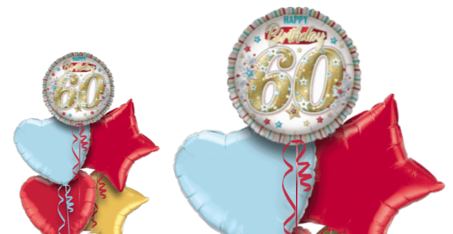 Happy 60th Birthday Balloon