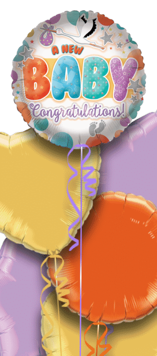 A New Baby Congratulations Balloon