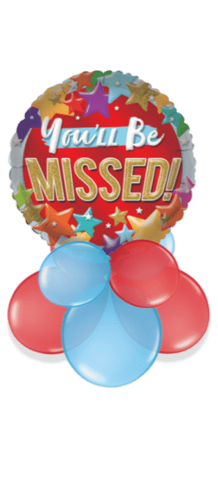 You'll Be Missed Balloon