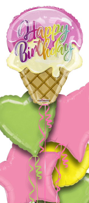 Birthday Ice Cream Balloon