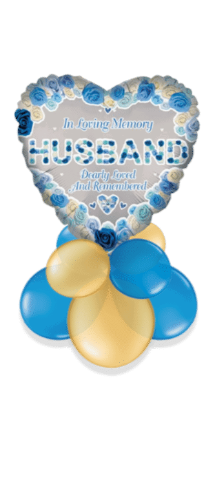 In Loving Memory Husband Balloon