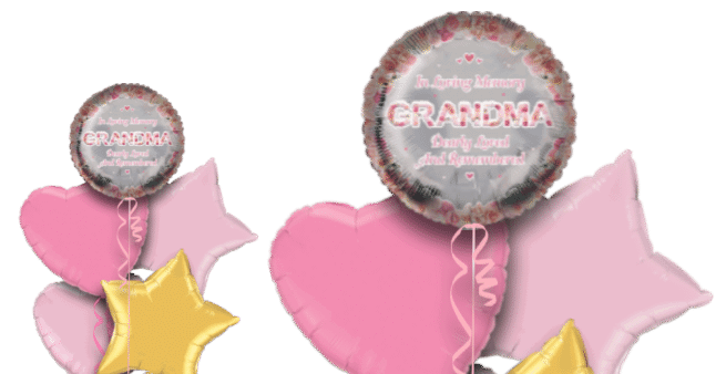 In Loving Memory Grandma Balloon