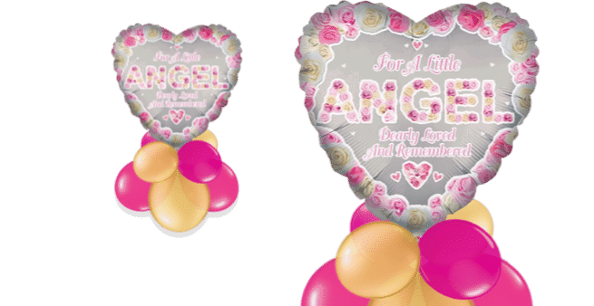 Little Angel Loved and Remembered Balloon
