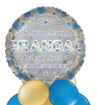 In Loving Memory Grandad Balloon