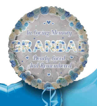 In Loving Memory Grandad Balloon
