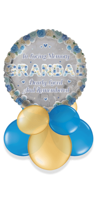 In Loving Memory Grandad Balloon